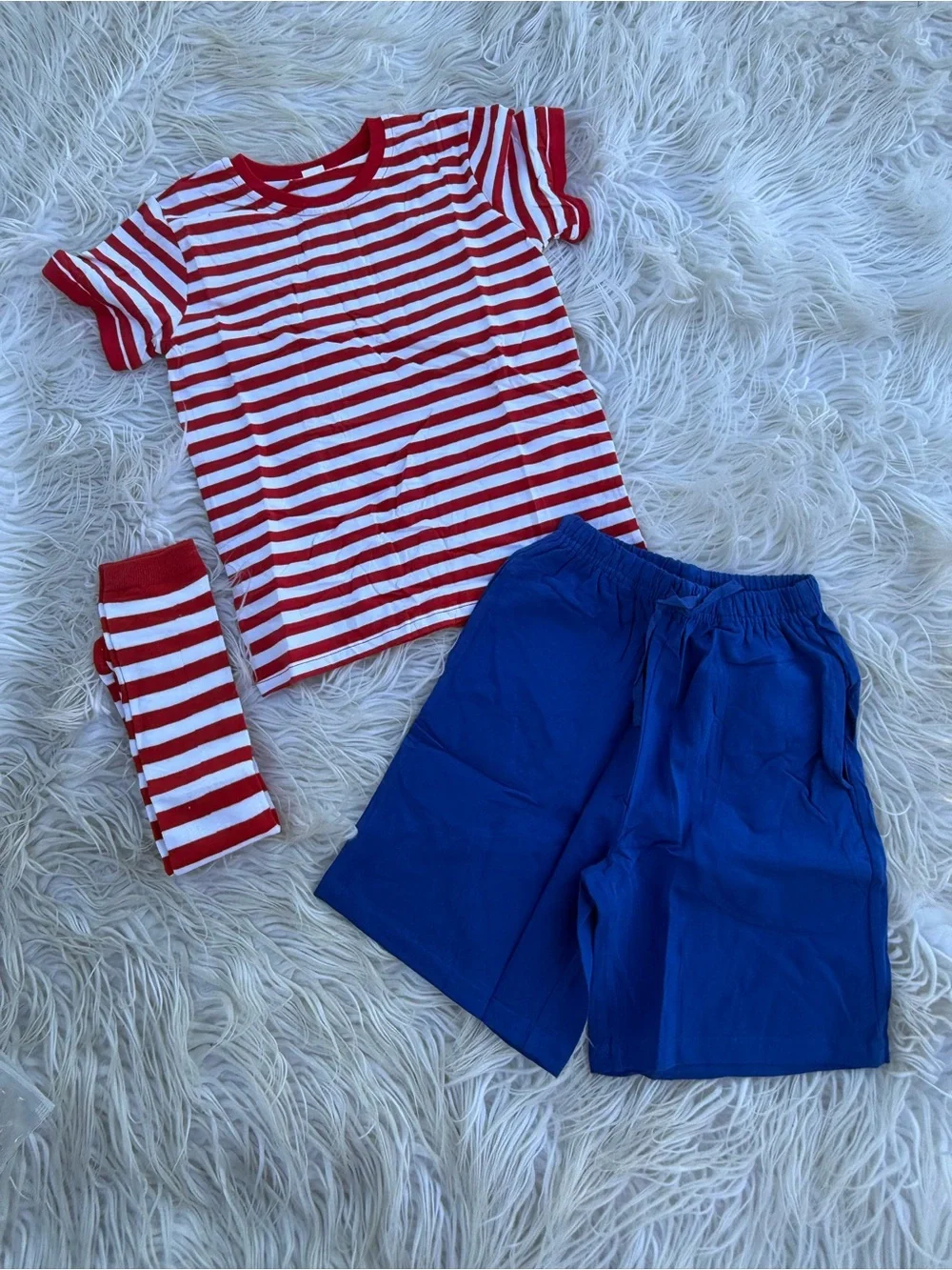 Kids red white and blue costume (B4)